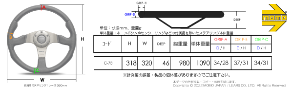 COMMANDO 2R 320mm (C-73）