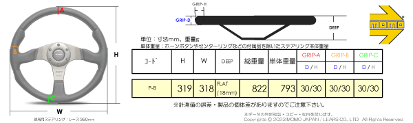 PROTOTIPO BLACK 320（P-8)